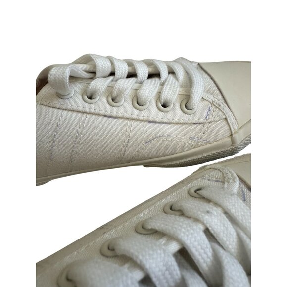 SUPERDRY Women's White Blue Stitch Sneakers Size 6 NEW NWOB - Picture 10 of 13